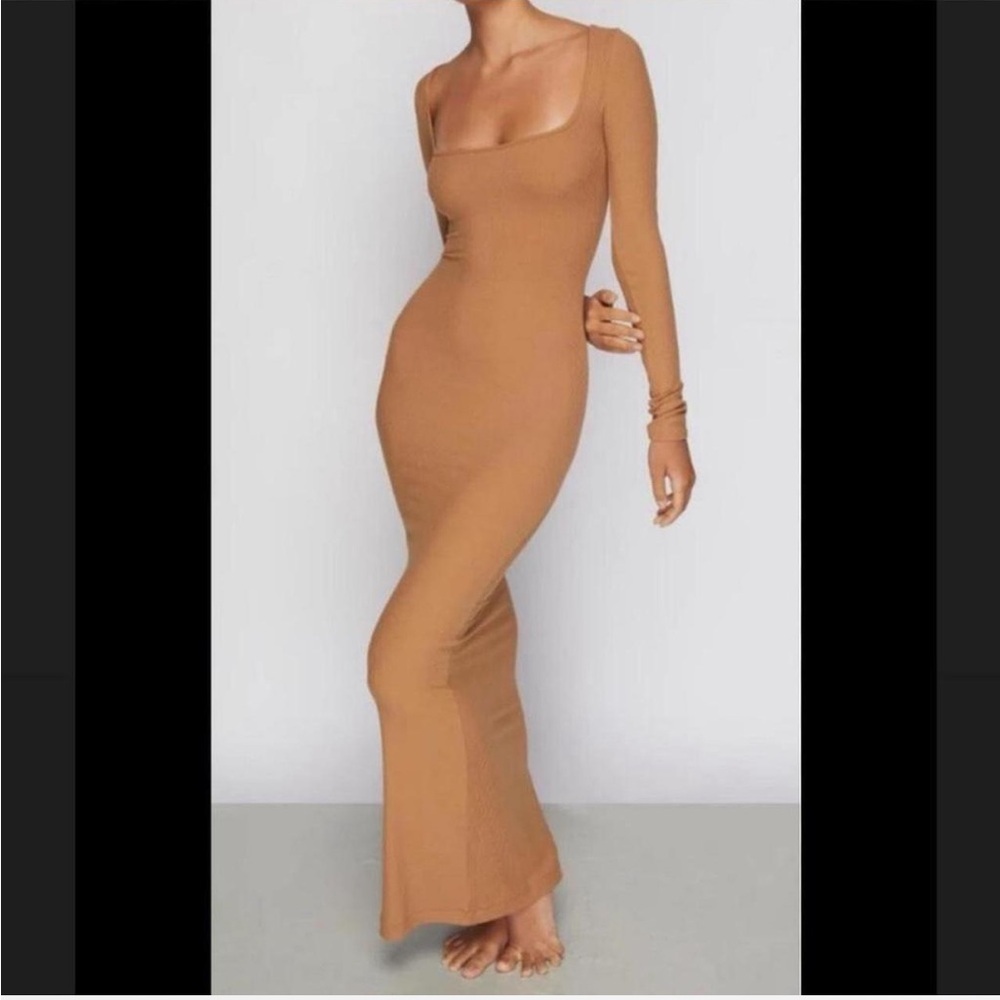 SKIMS soft lounge long-sleeve dress